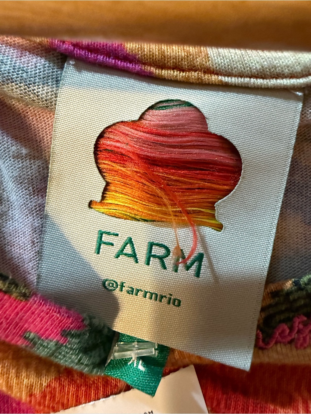 Farm Rio Summer Patches T-Shirt Dress Size XL - Picture 7 of 8